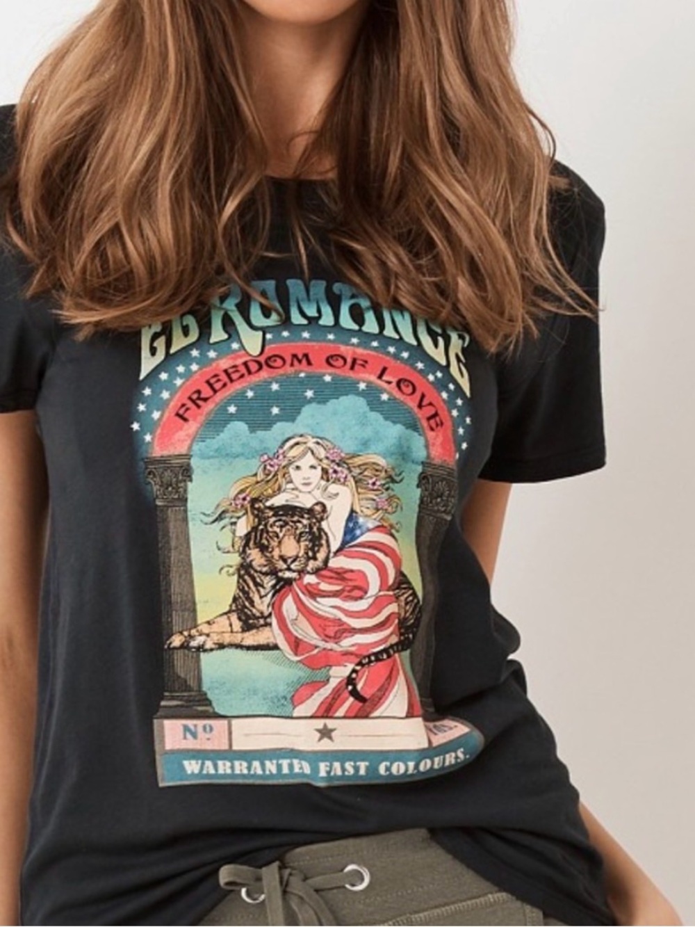 Spell El Romance graphic tee sz S